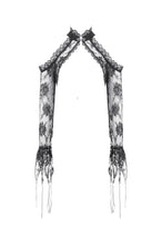 Load image into Gallery viewer, Gothic Reverie Sexy Bolero Shrug BW161