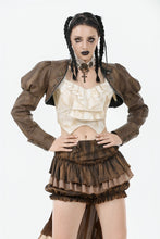 Load image into Gallery viewer, Steampunk Vintage Metal Detail Shoulder Cape BW164