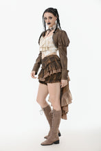 Load image into Gallery viewer, Steampunk Vintage Metal Detail Shoulder Cape BW164