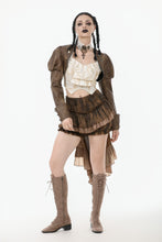 Load image into Gallery viewer, Steampunk Vintage Metal Detail Shoulder Cape BW164
