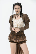 Load image into Gallery viewer, Steampunk Vintage Metal Detail Shoulder Cape BW164