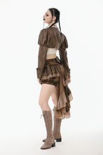 Load image into Gallery viewer, Steampunk Vintage Metal Detail Shoulder Cape BW164