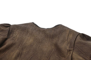 Steampunk Vintage Metal Detail Shoulder Cape BW164