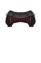 Load image into Gallery viewer, Gothic Black-red Thorn Rose Princess Capelet BW165