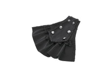 Load image into Gallery viewer, Gothic Lace Overlay Cape | Double Button Collar | Embroidered Lace Edging BW167