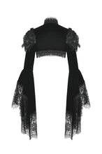 Load image into Gallery viewer, Noble Gothic Velvet Raven Cape BW168