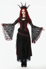 Load image into Gallery viewer, Gothic Black Red Baroque Lace Cardigan BW169