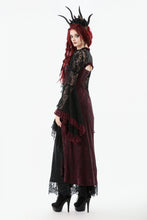 Load image into Gallery viewer, Gothic Black Red Baroque Lace Cardigan BW169