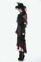 Load image into Gallery viewer, Gothic Lace Mesh Patchwork Sleeveless Cape BW173 - Gothlolibeauty