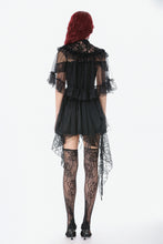 Load image into Gallery viewer, Gothic Lace Mesh Patchwork Sleeveless Cape BW173 - Gothlolibeauty