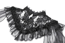 Load image into Gallery viewer, Gothic Lace Mesh Patchwork Sleeveless Cape BW173 - Gothlolibeauty