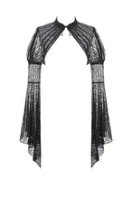 Load image into Gallery viewer, Gothic Versatile Lace Shoulder Cape BW175 - Gothlolibeauty