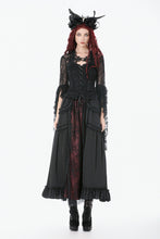 Load image into Gallery viewer, Gothic 3D Lace Bell Sleeve Cape BW176 - Gothlolibeauty