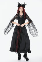 Load image into Gallery viewer, Gothic 3D Lace Bell Sleeve Cape BW176 - Gothlolibeauty