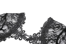 Load image into Gallery viewer, Gothic 3D Lace Bell Sleeve Cape BW176 - Gothlolibeauty