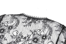 Load image into Gallery viewer, Gothic Deep-V Lace Bell Sleeve Cape BW177 - Gothlolibeauty