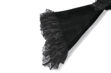 Load image into Gallery viewer, Gothic Court Style Velvet Shrug Lace-Spliced Flare Sleeve Bolero BW179