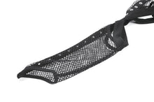 Load image into Gallery viewer, Tech-Punk Elastic Mesh Shrug with Metallic Buckle and Lattice Cutout Sleeves BW182