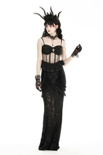 Load image into Gallery viewer, Gothic lace see-through sexy top CW081