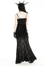 Load image into Gallery viewer, Gothic lace see-through sexy top CW081