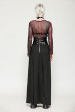 Load image into Gallery viewer, Punk Patent Leather Metal Waist Corset CW089