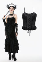 Load image into Gallery viewer, Gothic Velvet Lace Bustier CW101