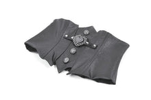 Load image into Gallery viewer, Punk PU Leather Corset Belt with Heart Eyelet Strap CW102