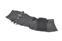 Load image into Gallery viewer, Punk PU Leather Corset Belt with Heart Eyelet Strap CW102