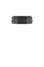 Load image into Gallery viewer, Dark Techwear Multi-Buckle Eyelet Leather Corset with Side Pouches CW103