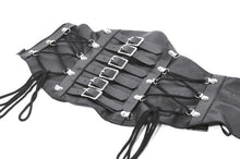 Load image into Gallery viewer, Multi-Buckle Tech-Punk Waist Cincher CW105 - Gothlolibeauty