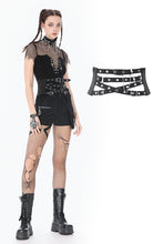Load image into Gallery viewer, Punk Utility Webbing Waist Cincher CW106 - Gothlolibeauty