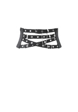 Load image into Gallery viewer, Punk Utility Webbing Waist Cincher CW106 - Gothlolibeauty