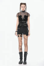 Load image into Gallery viewer, Punk Utility Webbing Waist Cincher CW106 - Gothlolibeauty