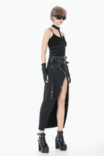 Load image into Gallery viewer, Punk Rib Cage Grommet Waist Cincher CW107 - Gothlolibeauty