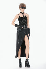 Load image into Gallery viewer, Punk Rib Cage Grommet Waist Cincher CW107 - Gothlolibeauty