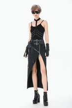 Load image into Gallery viewer, Punk Rib Cage Grommet Waist Cincher CW107 - Gothlolibeauty