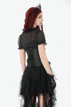 Load image into Gallery viewer, Dark Metal Boned Waist Corset CW108 - Gothlolibeauty