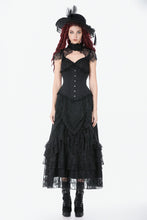 Load image into Gallery viewer, Dark Longline Metal Boned Corset CW109 - Gothlolibeauty