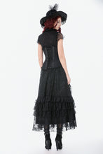 Load image into Gallery viewer, Dark Longline Metal Boned Corset CW109 - Gothlolibeauty