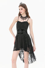 Load image into Gallery viewer, Gothic Regal Velvet Waist Cincher with Double Beaded Tassels CW113