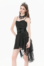 Load image into Gallery viewer, Gothic Regal Velvet Waist Cincher with Double Beaded Tassels CW113