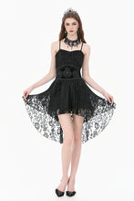Load image into Gallery viewer, Gothic Regal Velvet Waist Cincher with Double Beaded Tassels CW113