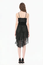 Load image into Gallery viewer, Gothic Regal Velvet Waist Cincher with Double Beaded Tassels CW113