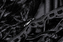 Load image into Gallery viewer, Gothic Rose Embroidered Faux-Two-Piece Mermaid Maxi Dress DW1015