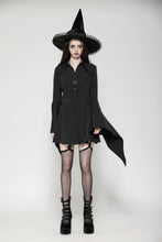 Load image into Gallery viewer, Witchy Bell-Sleeve Shirt Dress DW1018