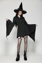 Load image into Gallery viewer, Witchy Bell-Sleeve Shirt Dress DW1018