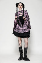 Load image into Gallery viewer, Big Pink Butterfly Doll Bell-Sleeve Dress DW1021