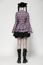 Load image into Gallery viewer, Big Pink Butterfly Doll Bell-Sleeve Dress DW1021