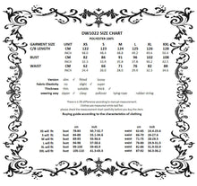 Load image into Gallery viewer, Romantic Gothic Sexy Hollow Waist  Maxi Dress DW1022