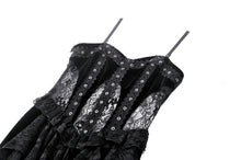 Load image into Gallery viewer, Romantic Gothic Sexy Hollow Waist  Maxi Dress DW1022